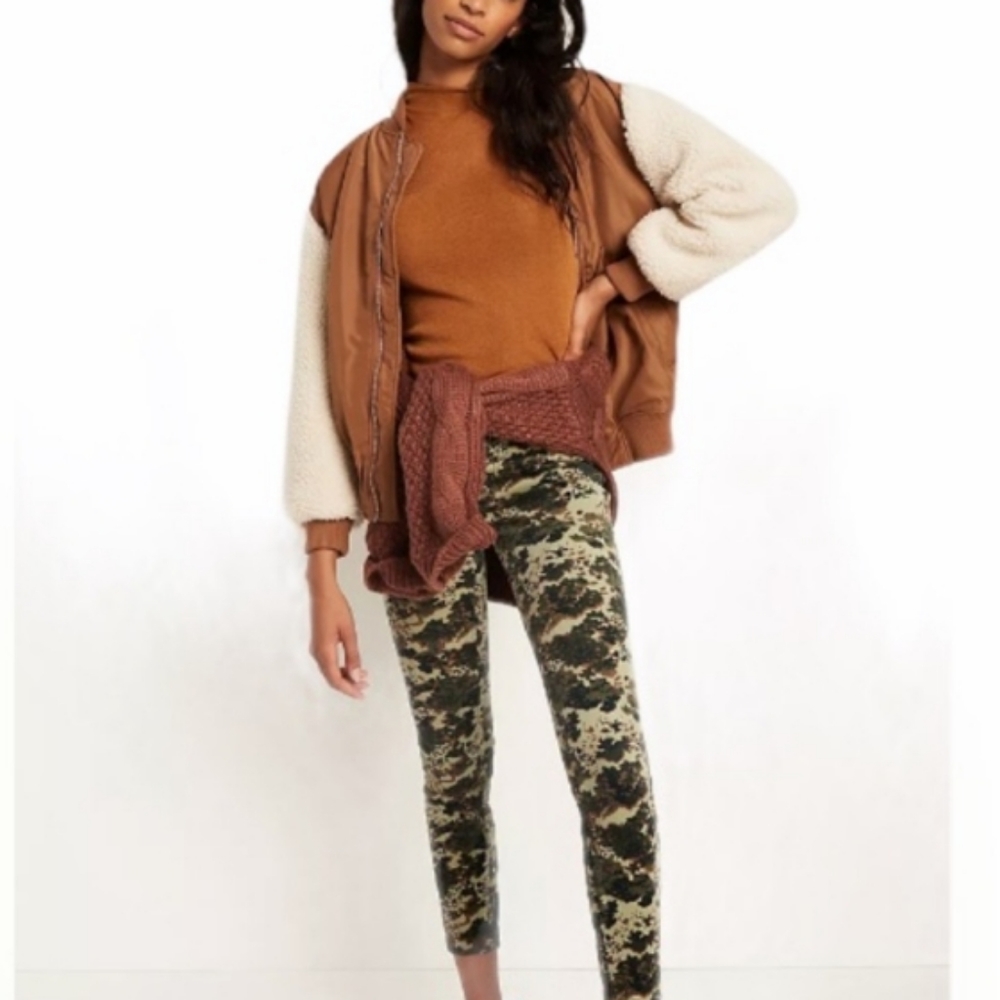 Anthropologie Pilcro High-Rise Button-Fly Corduroy Pants sz 29